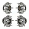 Kugel Front Rear Wheel Bearing & Hub Assembly Kit For Ford Mustang K70-101862